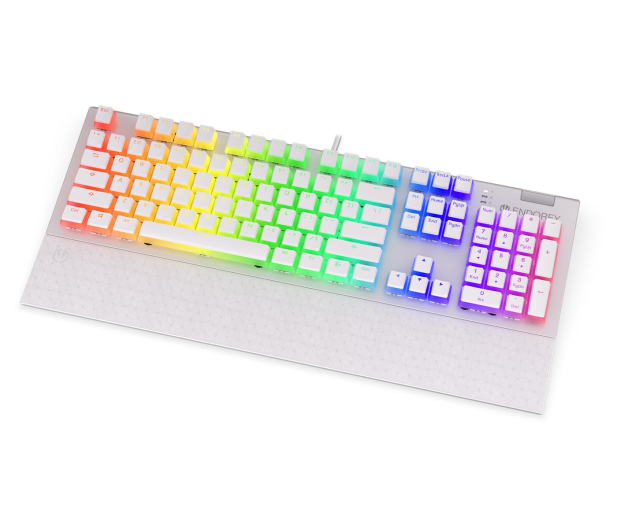 ENDORFY Omnis Onyx White Kailh Blue RGB - 1077293 - zdjęcie 2